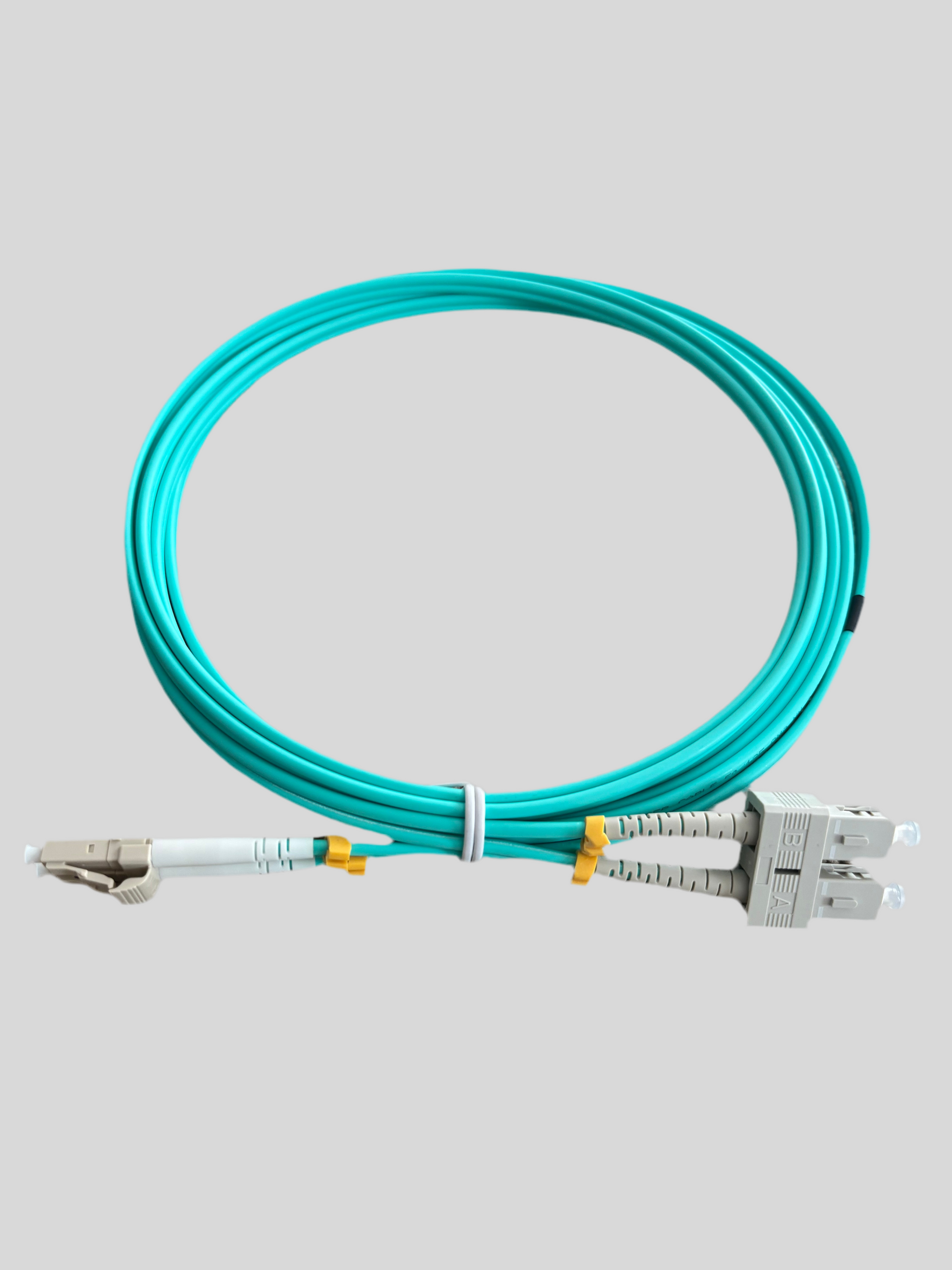OM3 SC-LC Multimode Fiber Optic Patch Cable