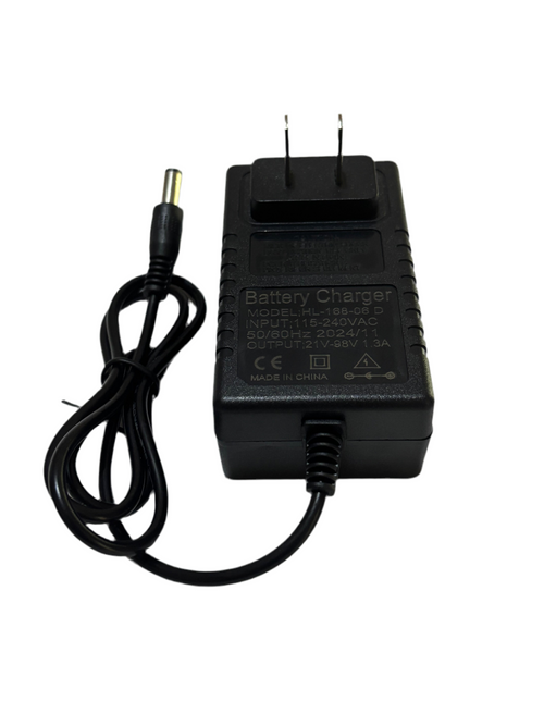 21V-98V, 1.3A Mini Chainsaw Battery Charger, 5.5x2.5mm Power Tools Lithium Battery Charger, Drill charger