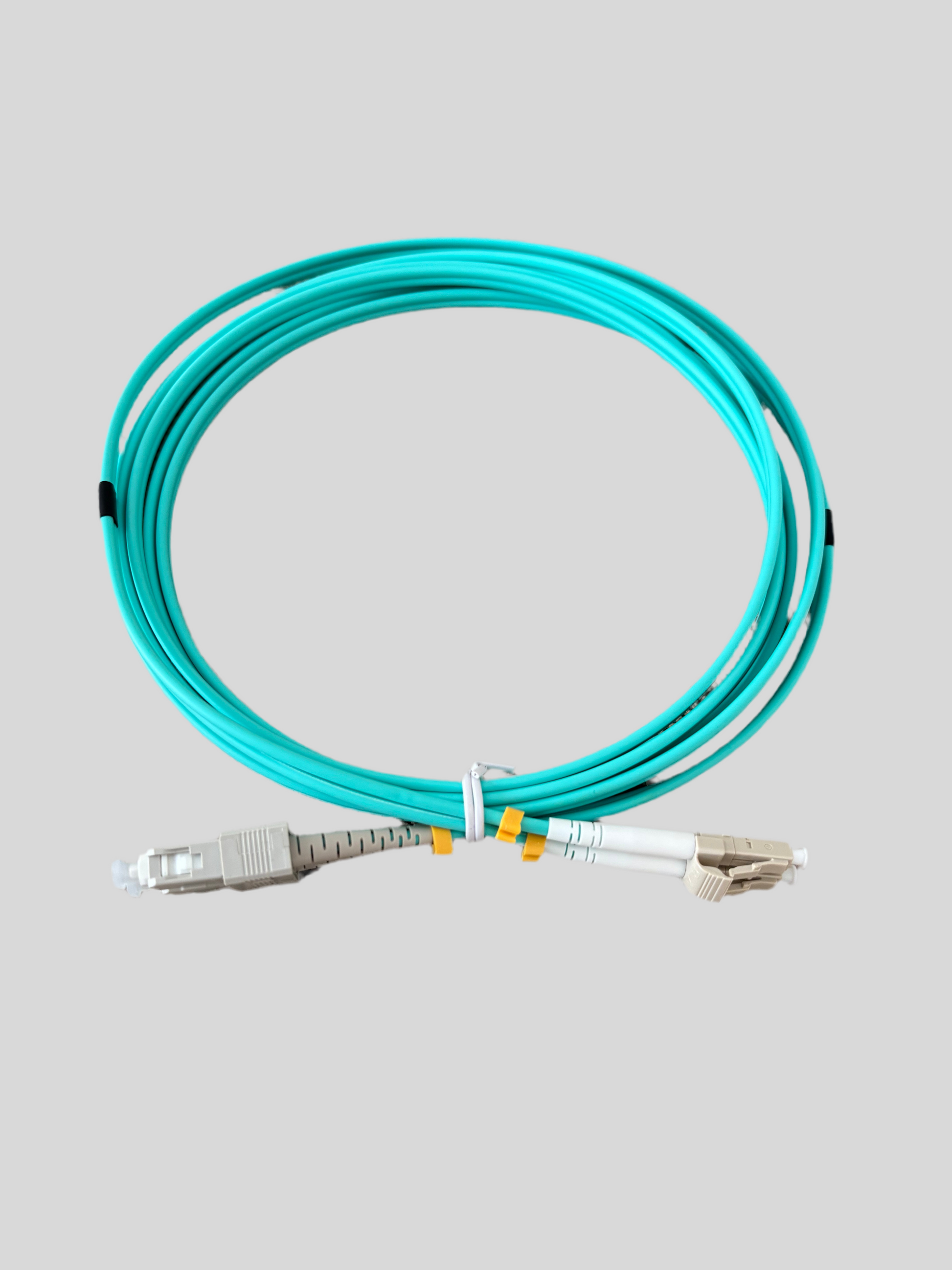 OM3 SC-LC Multimode Fiber Optic Patch Cable